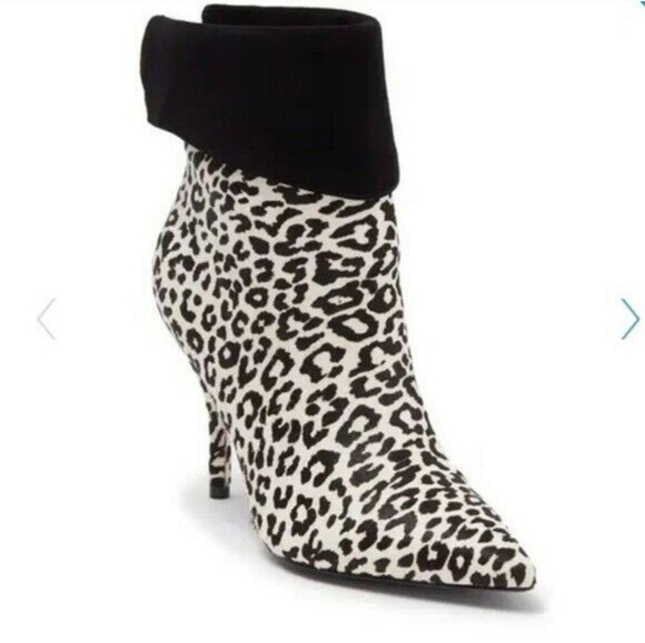 Marc Fisher LTD Fifily Pointed Calf Hair Booties - Picture 5 of 9